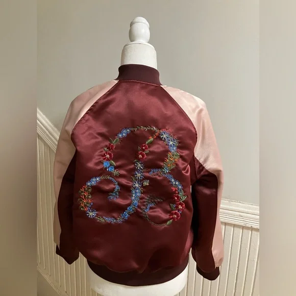 Korean Silky Bomber Jacket - Picture 4 of 7